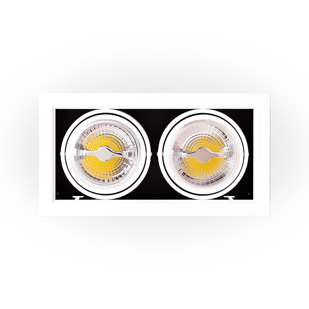Foco Downlight LED Cardan 24W 2.400Lm 6000ºK CREE RA►90 40.000H
