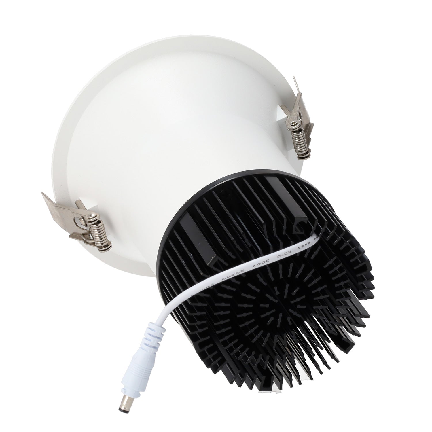 Downlight LED Embutido 10W 90Lm/W CRI>95 4000ºK Driver Lifud 50.000H Branco Natural