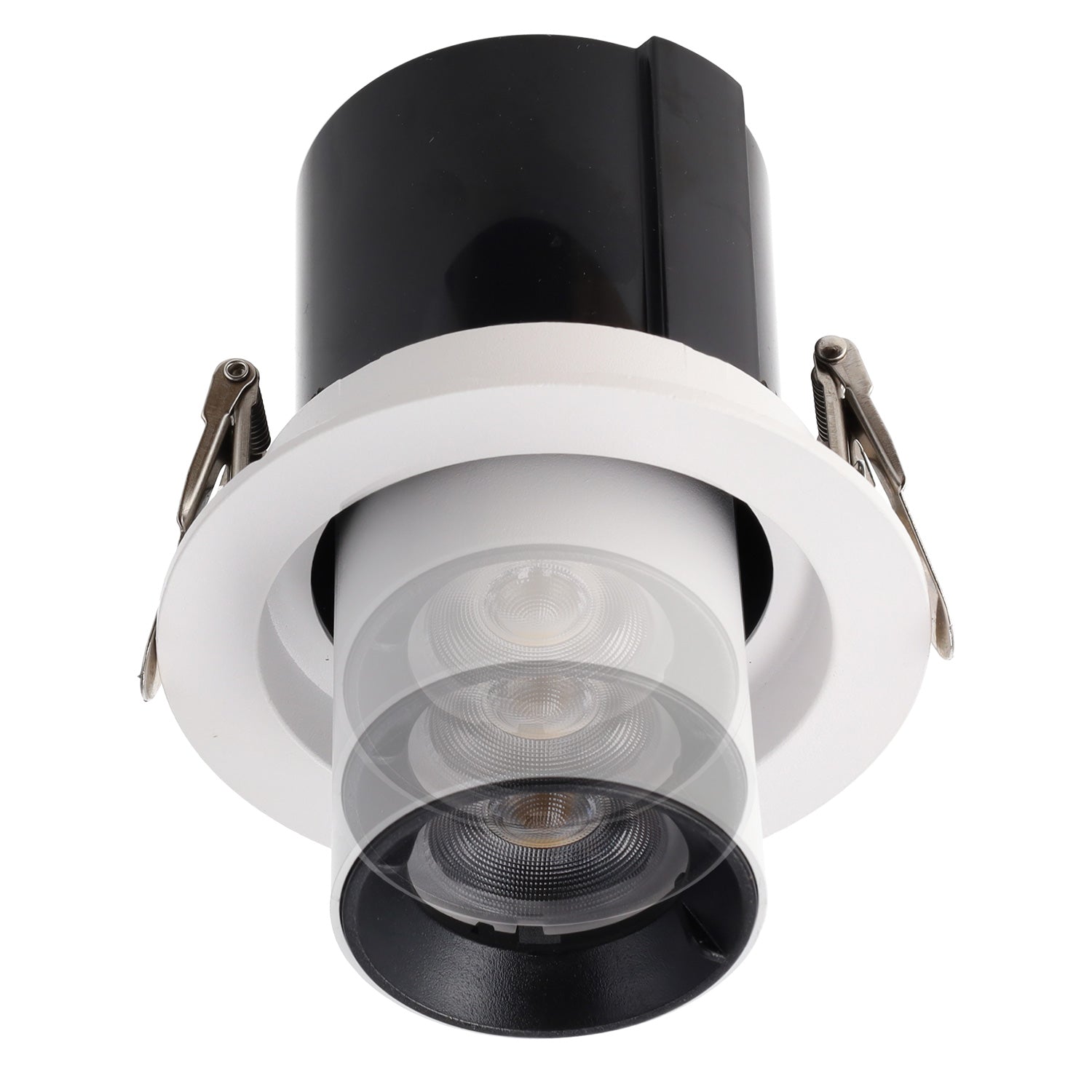 Downlight LED Ajustável 10W CRI>90 90LM/W 4000ºK Driver Lifud 50.000H Branco Natural