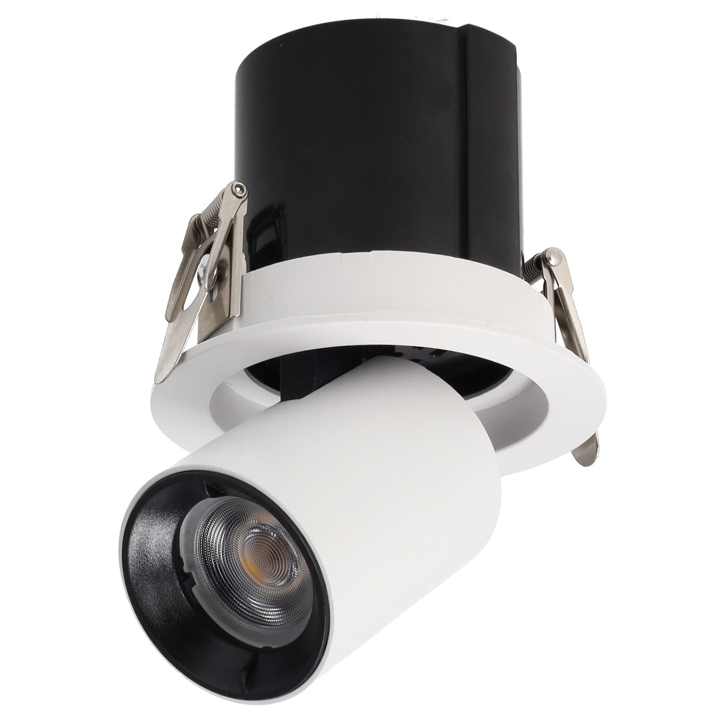 Downlight LED Ajustável 10W CRI>90 90LM/W 4000ºK Driver Lifud 50.000H Branco Natural