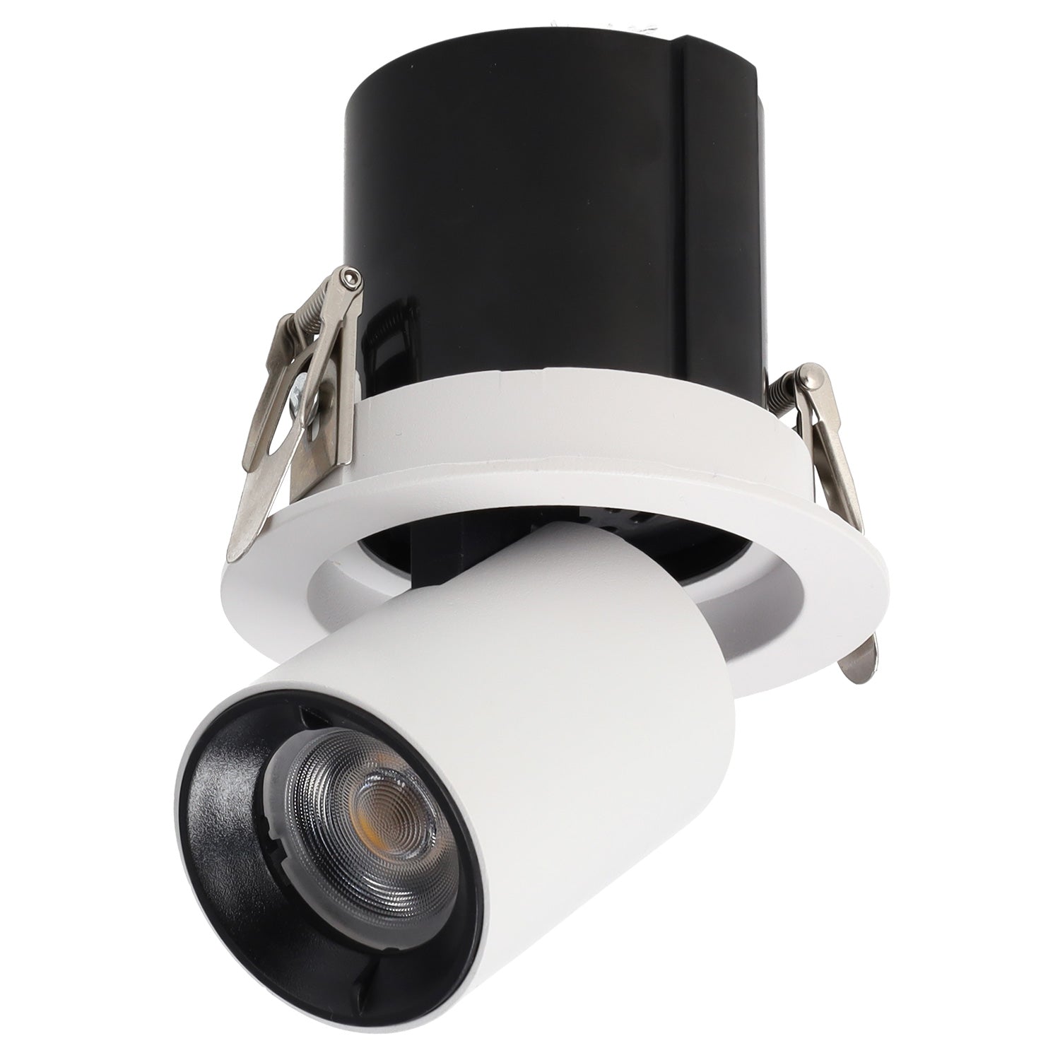 Downlight LED Ajustável 10W CRI>90 90LM/W 4000ºK Driver Lifud 50.000H Branco Natural