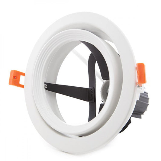 Anel Downlight Par 30 E27 (Sem Lâmpada) Branco