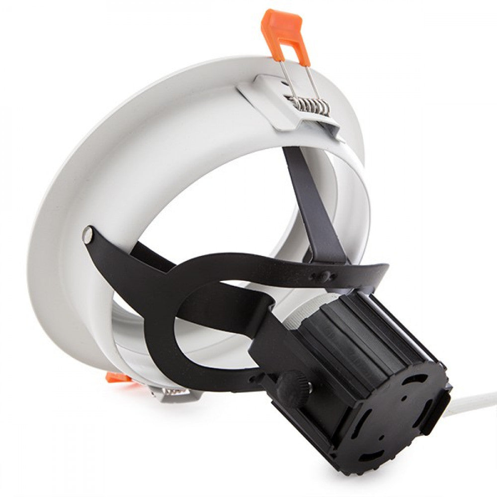 Anel Downlight Par 30 E27 (Sem Lâmpada) Branco