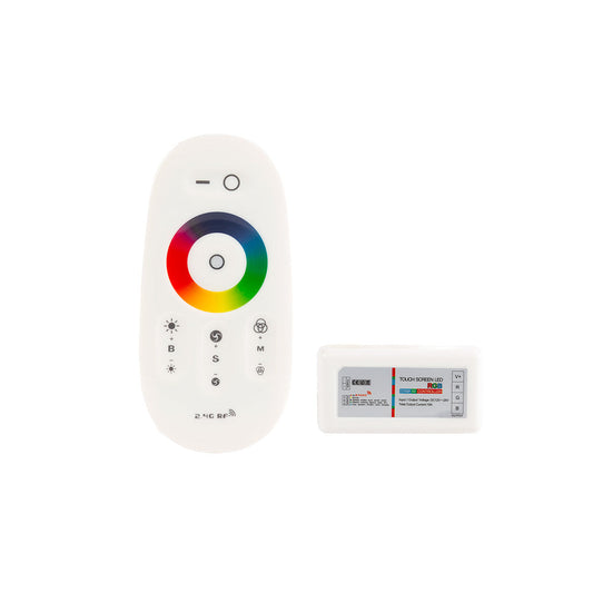 Controlador Tátil Tira LED Led Rgb 12/24Vdc 216/432W 50M