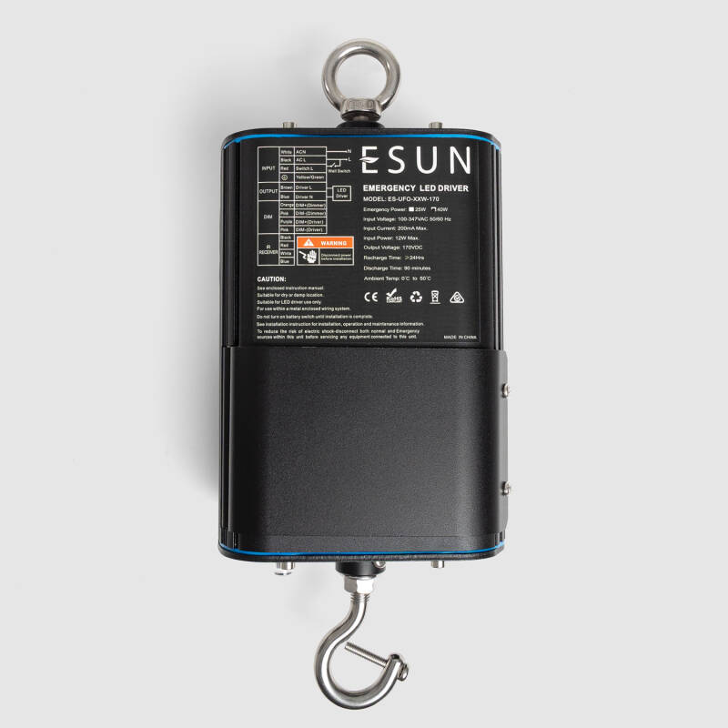 Kit de Emergência para Luminárias LED 25W-40W