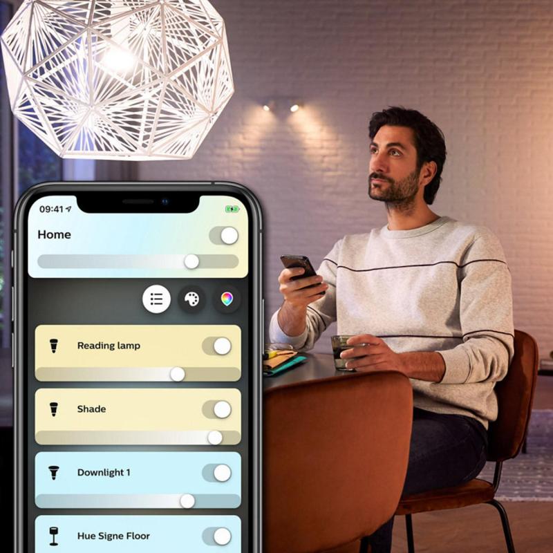 Kit doméstico Lâmpadas LED inteligentes E27 3x9,5W 1055 lm PHILIPS Hue Branco