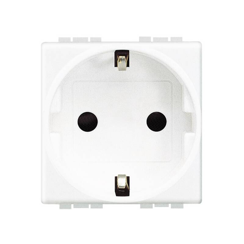 Kit Tomada Tipo F Schuko 2P+T 16A BTicino Living Light