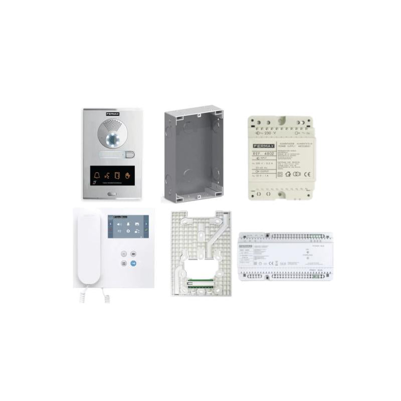 Kit Videoportero FERMAX ONE TO ONE WIFI DUOX PLUS 1/L 49081