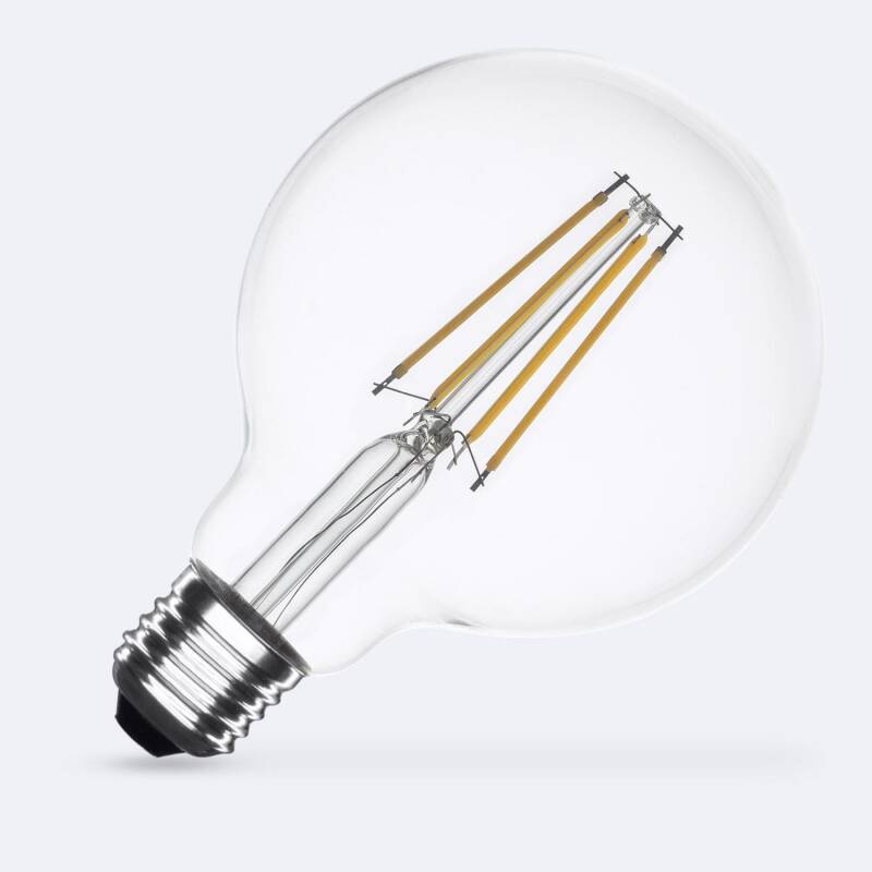 Lâmpada Filamento LED E27 10W 1200 lm G95 Classe A