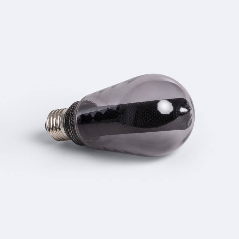 Lâmpada Filamento LED E27 3W 100 lm ST64 Smoke