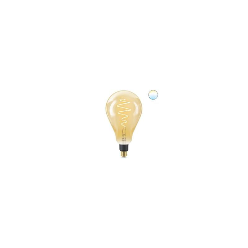 Lâmpada Filamento LED E27 6.5W 390 lm PS160 WiFi + Bluetooth Regulável CCT Seleccionável WIZ