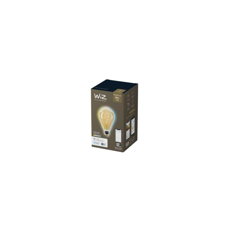 Lâmpada Filamento LED E27 6.5W 390 lm PS160 WiFi + Bluetooth Regulável CCT Seleccionável WIZ