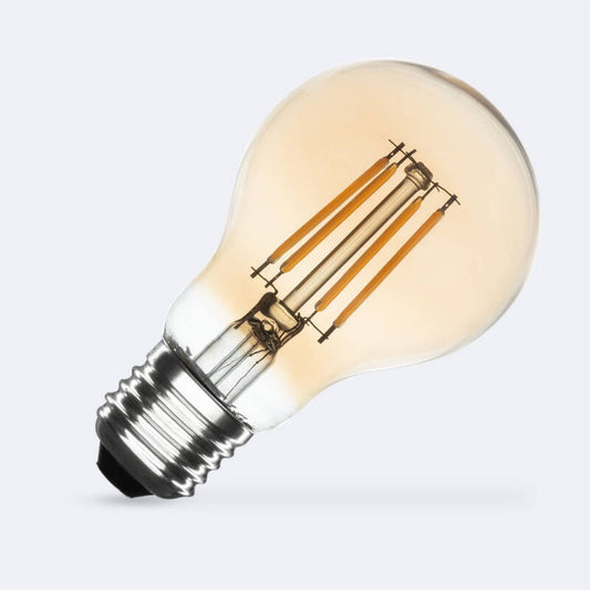 Lâmpada Filamento LED E27 6W 540 lm Regulável A60 Gold
