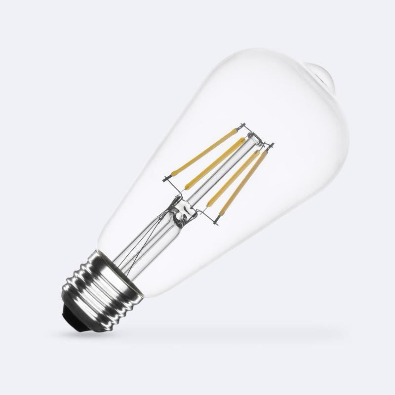 Lâmpada Filamento LED E27 6W 720lm ST64