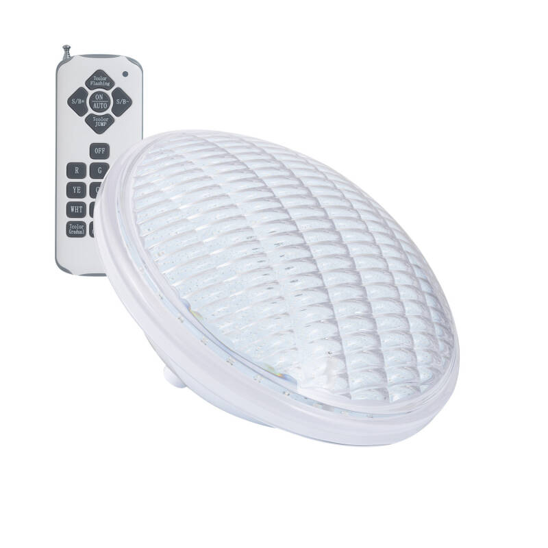 Lâmpada LED RGB Submersível para Piscina 12 V CA, 18 W, IP68, PAR56