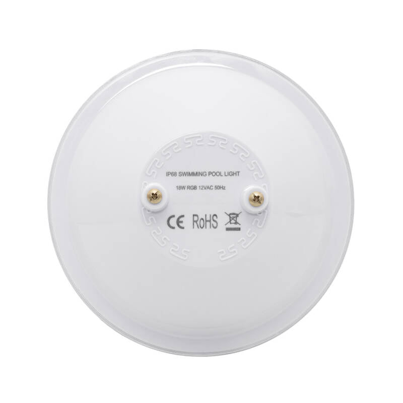 Lâmpada LED RGB Submersível para Piscina 12 V CA, 18 W, IP68, PAR56