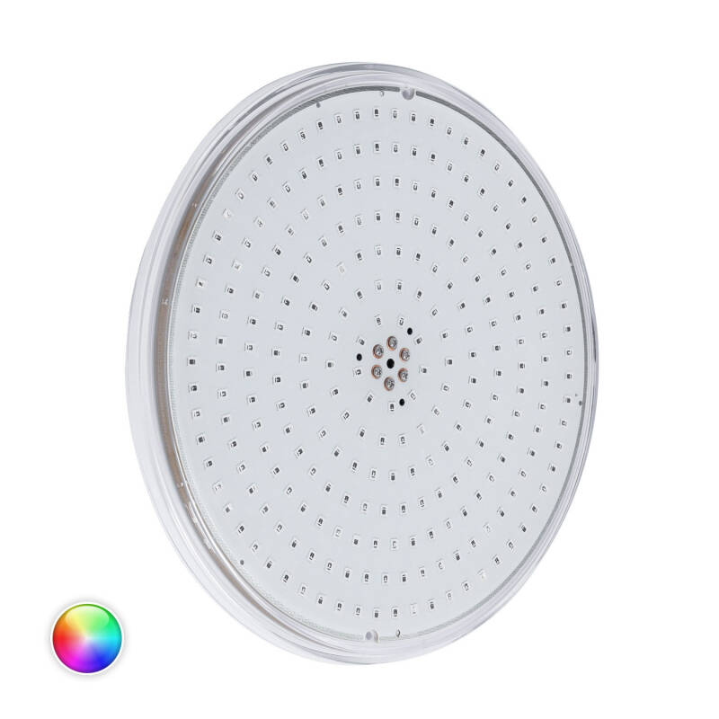 Lâmpada LED RGB Submersível para Piscina, Modelo Slim, 12 V CA, 20 W, IP68, PAR56, XtraPool