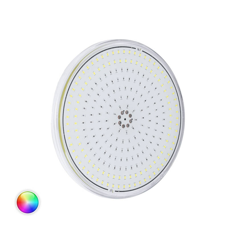 Lâmpada LED RGBW Submersível para Piscina, Modelo Slim, 12 V CC, 20 W, IP68, PAR56, XtraPool