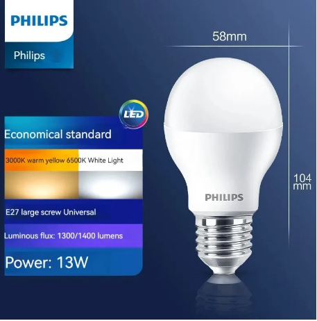 Lâmpada LED E27 Philips