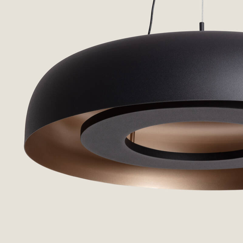 Candeeiro suspenso LED 18W Aço Cancot