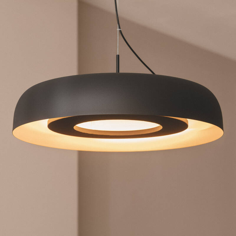 Candeeiro suspenso LED 18W Aço Cancot