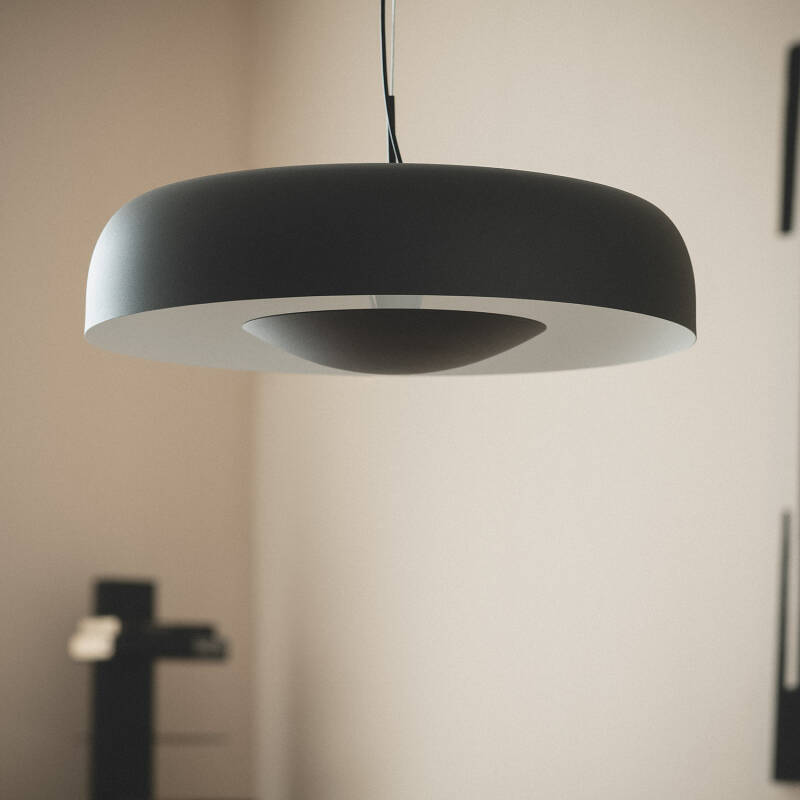 Candeeiro suspenso LED 20W Aço Duval