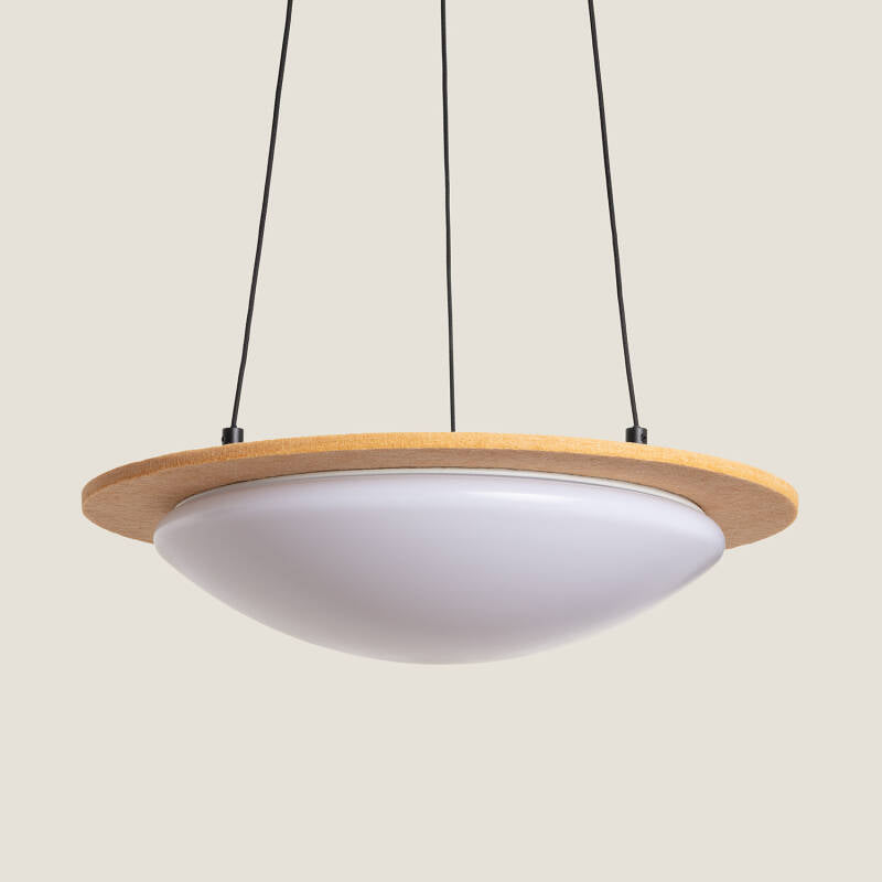Candeeiro Suspenso LED 18W Fieltro CCT Seleccionável Lezhan