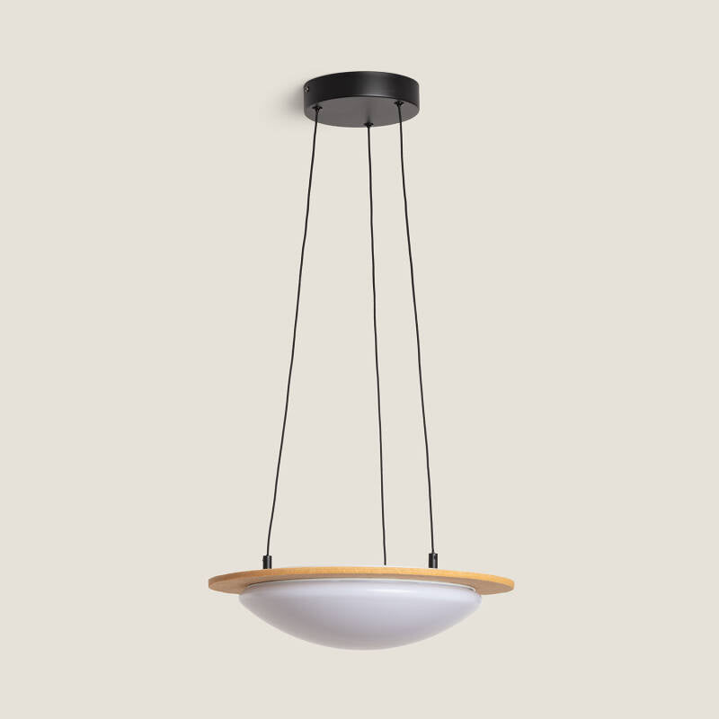 Candeeiro Suspenso LED 18W Fieltro CCT Seleccionável Lezhan