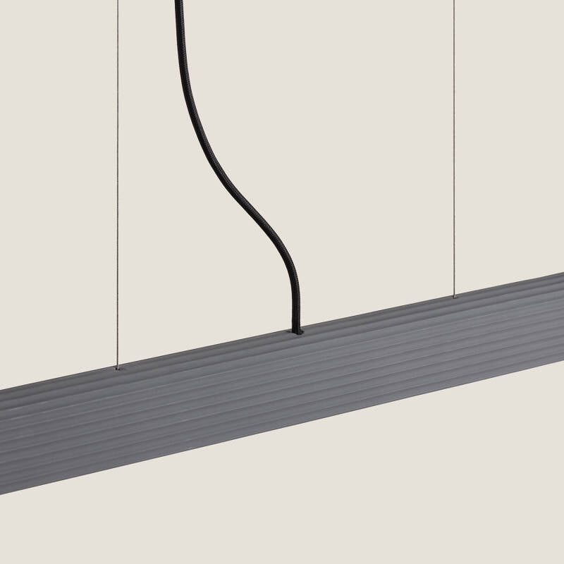 Candeeiro Suspenso LED 24W Gesso CCT Seleccionável Kirnber