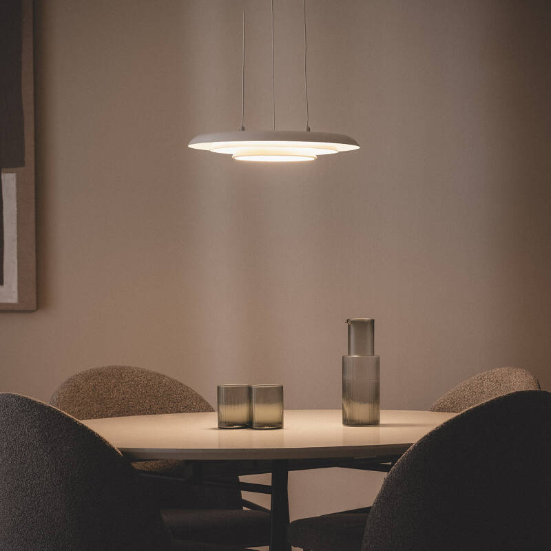 Candeeiro Suspenso LED 24W Metal Ø400 mm CCT Seleccionável Handen Telmor