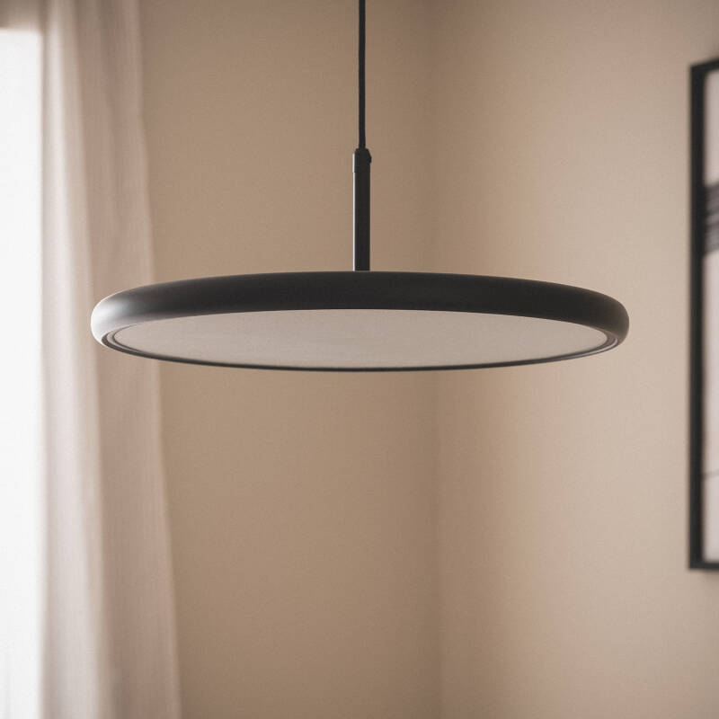 Candeeiro Suspenso LED 28W Metal CCT Seleccionável Meisel