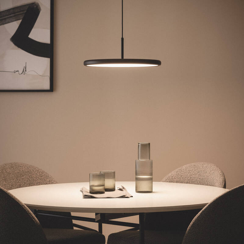 Candeeiro Suspenso LED 28W Metal CCT Seleccionável Meisel