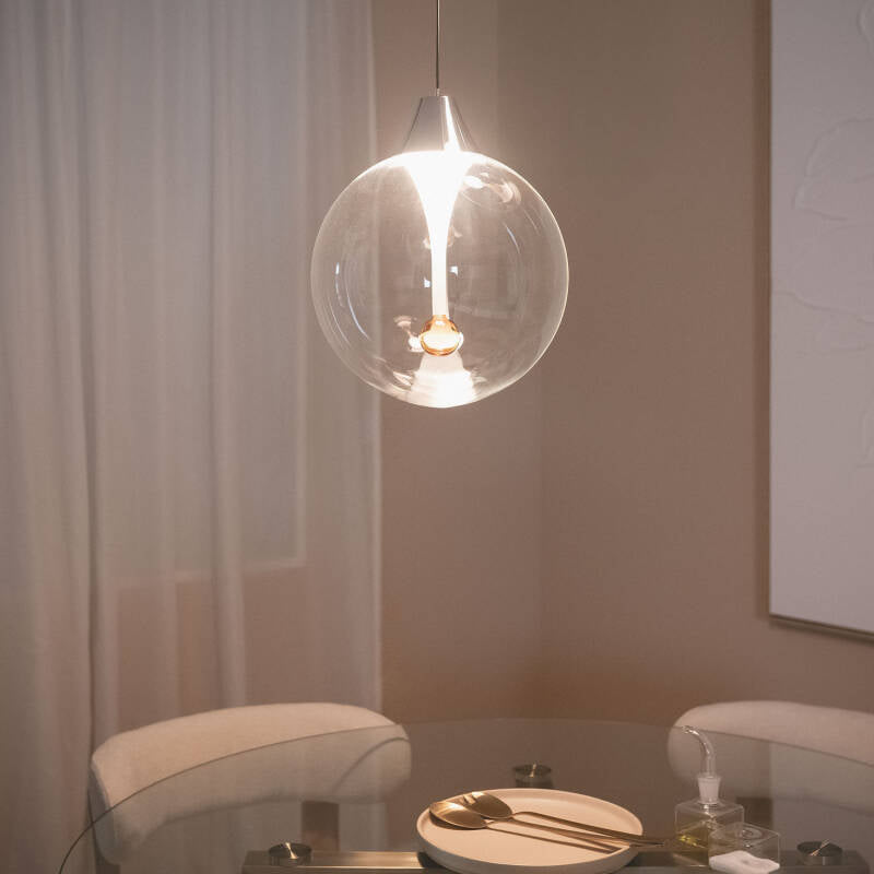 Candeeiro Suspenso LED Cristal Liborina