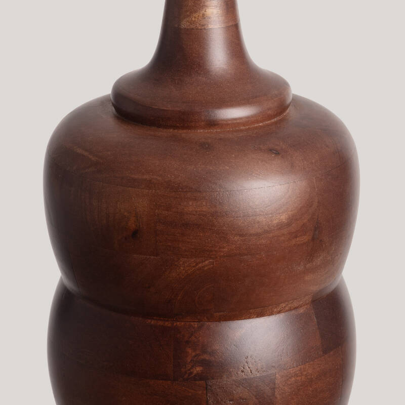 Candeeiro Suspenso Madeira Kanan II