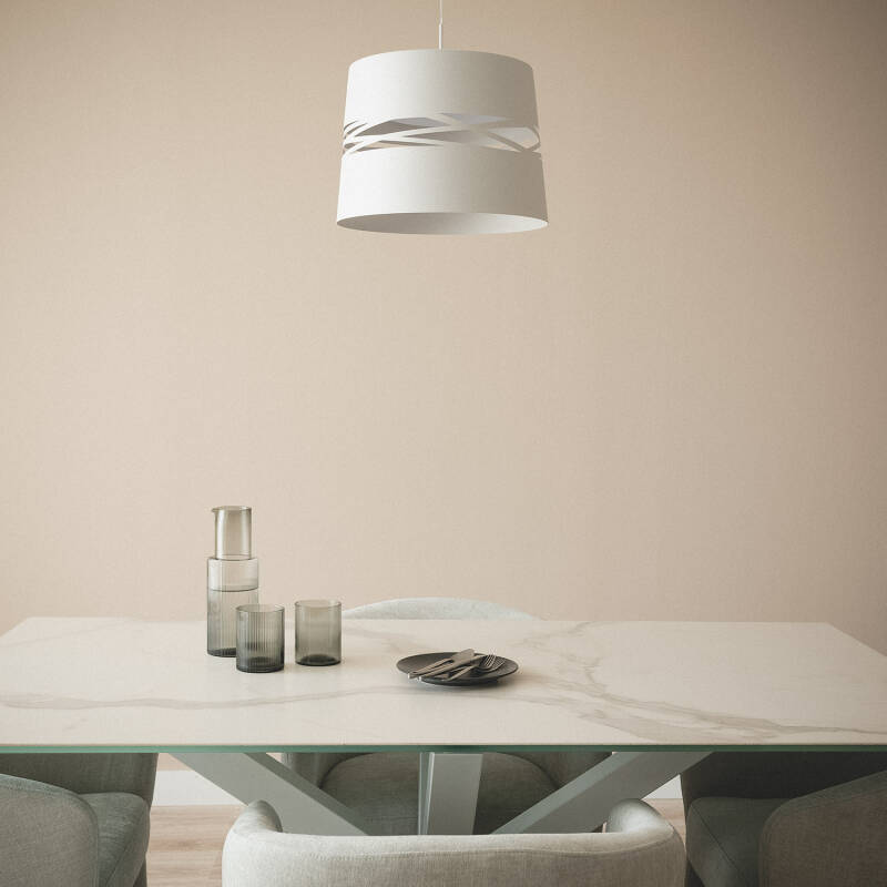 Candeeiro Suspenso LED 28 W em Aço Kerta