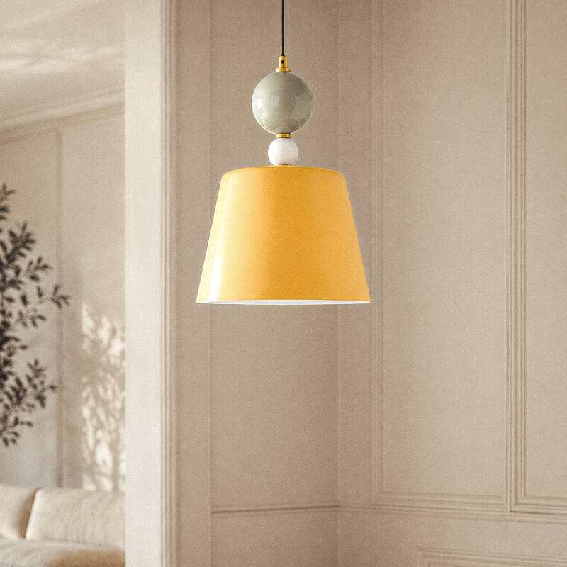 Candeeiro Suspenso Metal Pekia Bougy