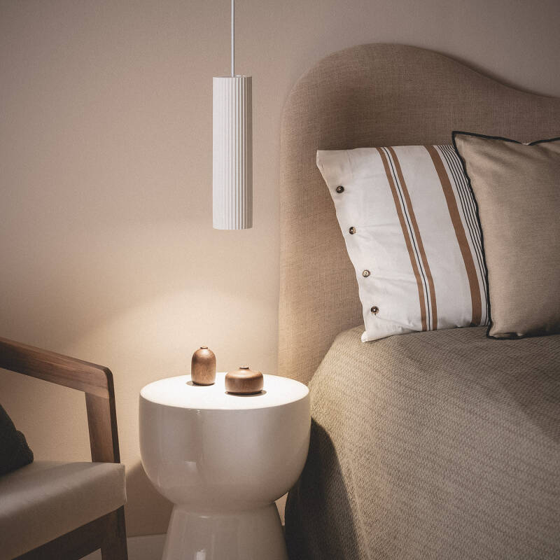 Candeeiro Suspenso Gesso Colum