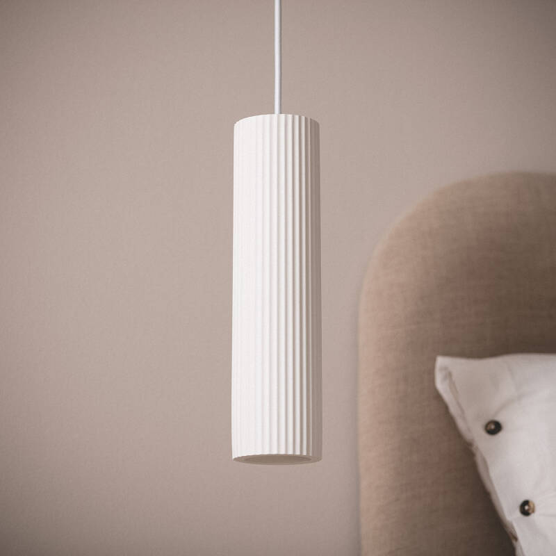 Candeeiro Suspenso Gesso Colum