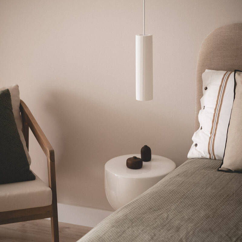 Candeeiro Suspenso Gesso Colum