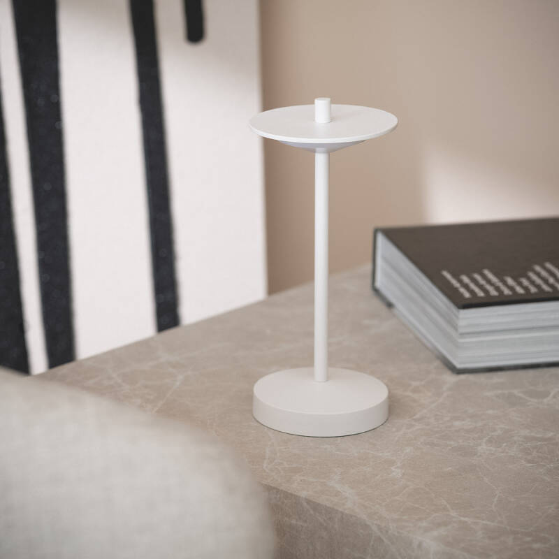 Candeeiro de Mesa LED Portátil com Bateria USB Recarregável Estepona