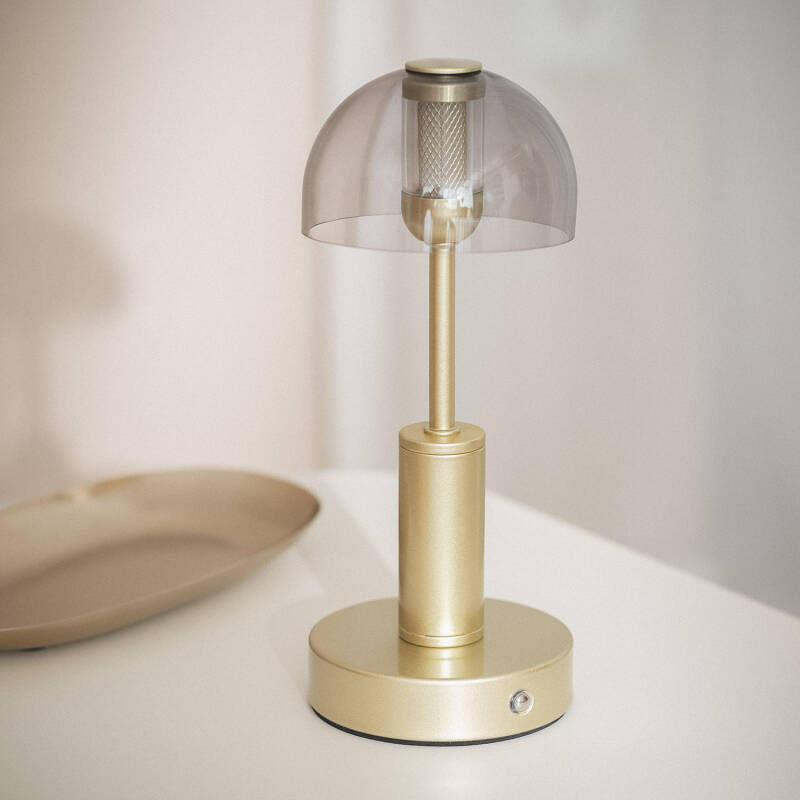 Candeeiro de Mesa LED Portátil com Bateria USB Recarregável Ludza