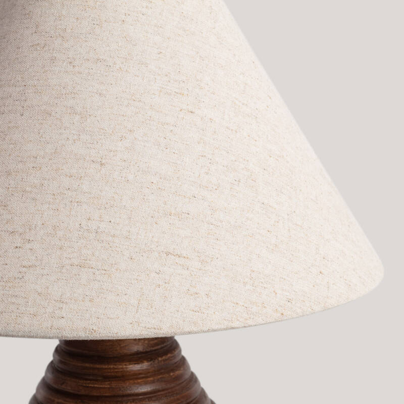Candeeiro de Mesa Madeira Akriti ILUZZIA