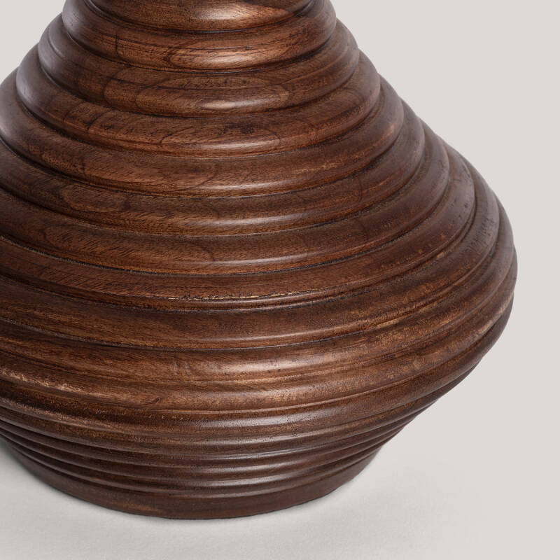 Candeeiro de Mesa Madeira Akriti ILUZZIA