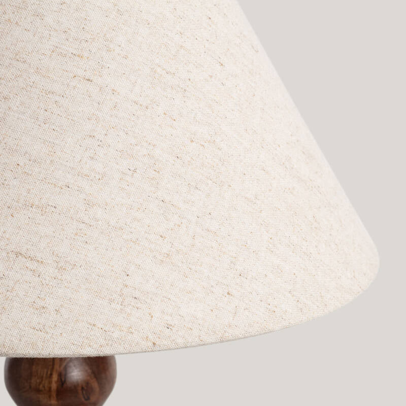 Candeeiro de Mesa Madeira Anahla ILUZZIA