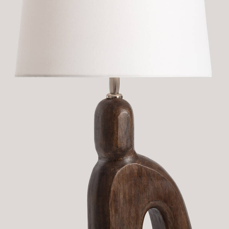 Cadeeiro de Mesa de Madeira Hunar III ILUZZIA