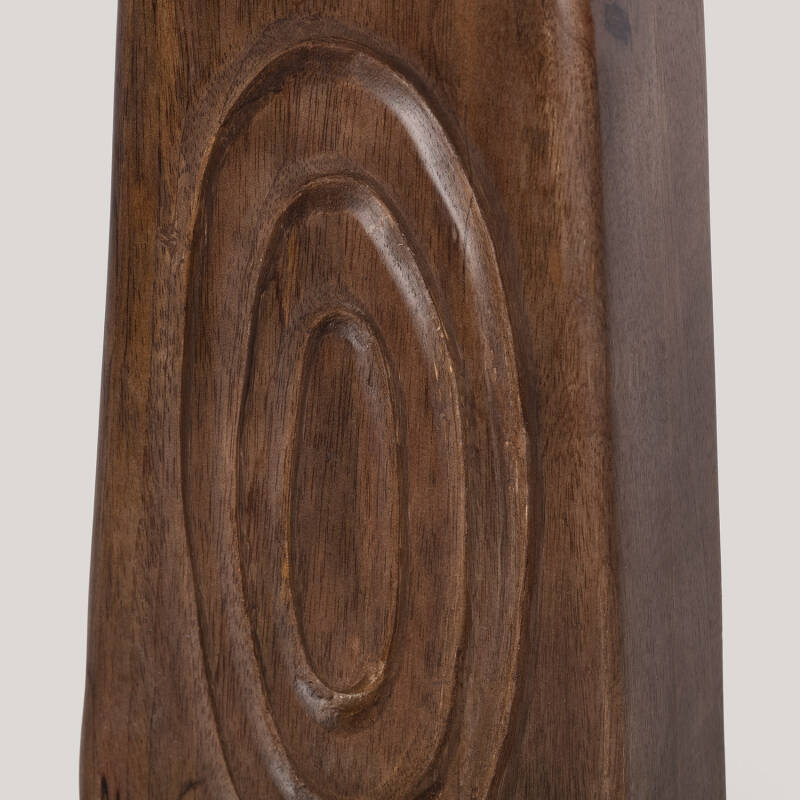 Candeeiro de Mesa Madeira Ishana ILUZZIA