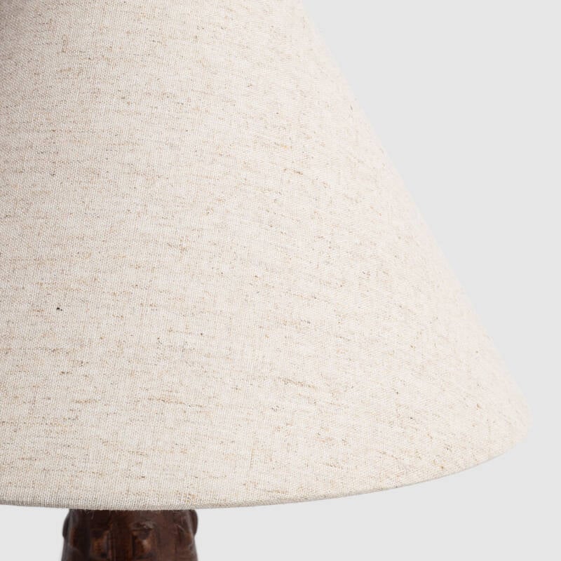 Candeeiro de Mesa Madeira Samesh ILUZZIA