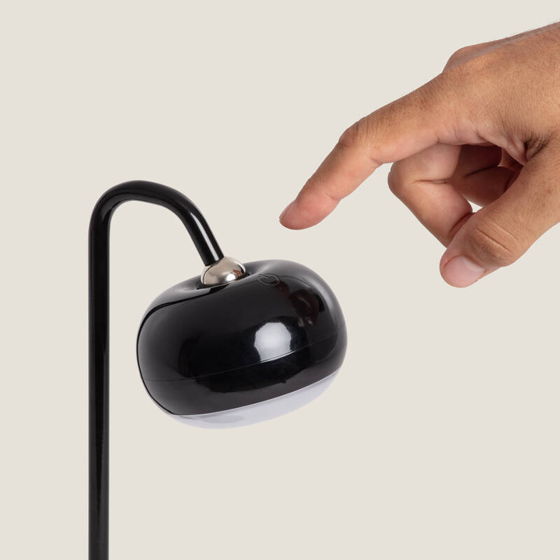 Candeeiro de Mesa Metal LED 3W com Bateria Recarregável USB Tunja