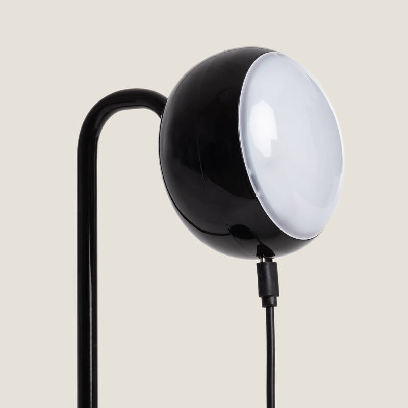 Candeeiro de Mesa Metal LED 3W com Bateria Recarregável USB Tunja