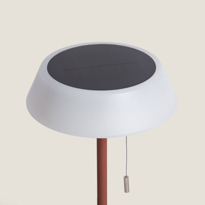 Candeeiro de Mesa Solar Exterior LED 1.2W Metal Aldana